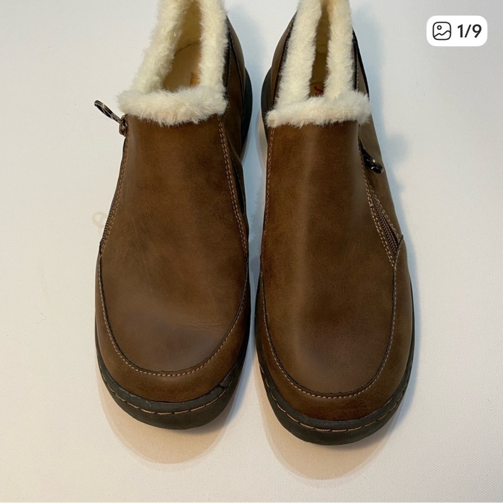 Women’s J Sport Jambu Brown Leather  Shoes Size 11M SB-1